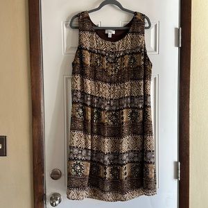 Dressbarn sleeveless dress size 18